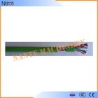 Customized Non - Flexible Multi Core Round Flat Electrical Cable 4 x 16C