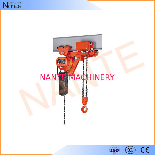 Low Headroom Electric Chain Hoist Electric Wire Rope Hoist 500kg