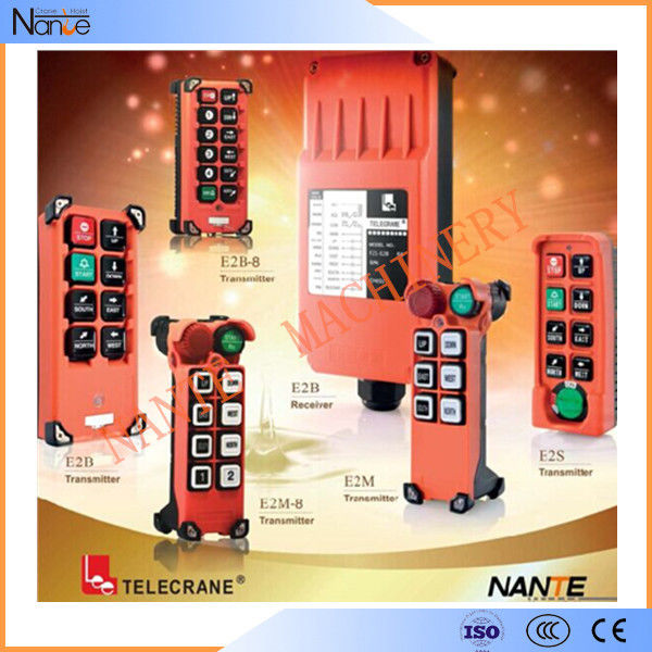 F21-E2b τηλεχειρισμός ανελκυστήρων Telecrane ασύρματος για το γερανό 200x85x60mm 0